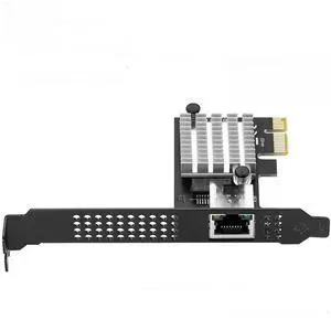 FOR I225-V3 Game PCIE Card 2500Mbps Gigabit 10 100 1000Mbps RJ45 Wired Computer PCIe 2.5G Network Adapter LAN