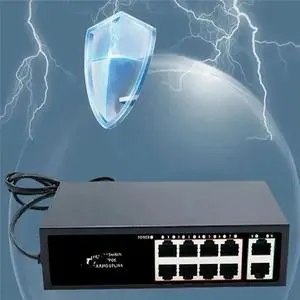 FOR POE Switch 100Mbps Ethernet Switch POE Splitter IEEE 802.3af/At for IP Camera AP Wifi Router US Plug 10 Ports