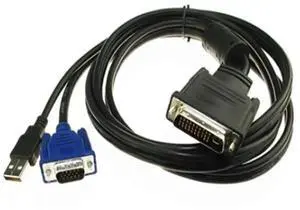 FOR M1 to VGA Projector Cable with USB (M1VGAUSB6)