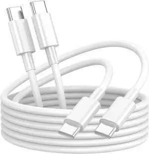 USB C to USB C Charging Cable for Apple iPhone 16 Charger Fast 10ft Long USBC to Type C Power Cord for iPhone 16/15 Pro Max/Plus/MacBook Air 13 inch/MacBook Pro/iPad 10th/iPad Pro/iPad Air