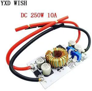 250W DC-DC Boost Converter Constant Current Mobile Power Supply 10A DC DC LED Driver Step Up Module Adjustable Step-Up Board