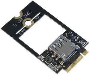 NGFF M.2 B-Key to USB3.0 Adapter Card for Wireless Bluetooth WiFi Network Card