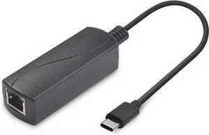 PoE to USB C Adapter Converter, Convert POE to Output 5V/2A Type-C with Ethernet, IEEE802.3af with 10/100Mbps, Wired Broadband and PD Charging for Smart Phone/Tablet, Plug and Play (P2C5V)