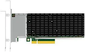 ST7223 4-Port 10G RJ45 Ethernet Network Card with Intel X710 Controller, PCIE 3.0 X8 Interface, Support Windows 11/10/Windows Server/Linux/ESX/VMware ESXi(Not Support Mac OS)