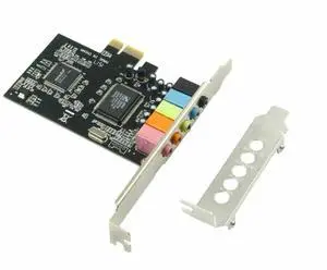 Sound Card 5.1 Internal Sound Card for PC Windows 10 8 7 w/ Low P