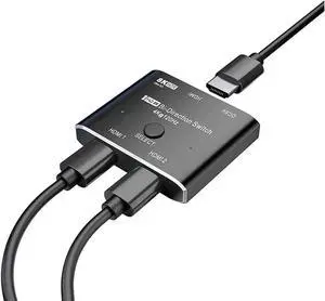 HDMI switcher hdmi Splitter 2 in 1 Out/1 in 2 Out Ultra 8K HD Bi-Directional Switch 8K@60Hz 4K@120Hz High Speed 48Gbps Switch 8K hdmi Splitter ps5 Support Xbox X PS5