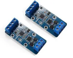 RS232 to RS485 Module 232 485 Mutual Conversion Module Serial Conversion Module Industrial Grade Protection 7.5-26V Board 2pcs