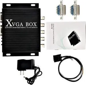 GBS-8219/GBS-8239 XVGA Box CGA EGA RGB RGB RGBHV to VGA Industrial Converter Monitor Replacement Video Intelligent Converter for FHKD (GBS-8219)