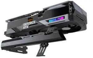 GPU Holder Brace Graphics Card GPU Support Video Card Holder Bracket, Strenchable Structure, Video Card Sag Holder/Holster Bracket Support RX7990XTX, RTX4090, Black-341-2