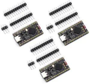 Pro Micro NRF52840 Development Board Wireless Bluetooth Charging Management Module 2.4GHz 3pcs