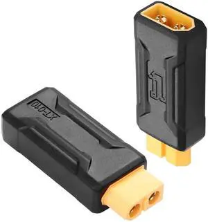 2 Pack XT60 Male to Female Connector Adapter XT60 Wireless Adapter for RC FPV Toy Car Plane Drone Battery (Male to Female)