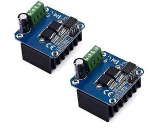BTS7960 43A High Power H-Bridge DC Motor Driver Module DC Motor Controller Module for Arduino Smart Car 2pcs