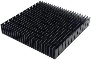 JVFYI 120mm x 120mm x 20mm Aluminum Heatsink, Large Square Cooler for Router Cooling Base, Power Supply, IC, Graphics Card Memory Chip
