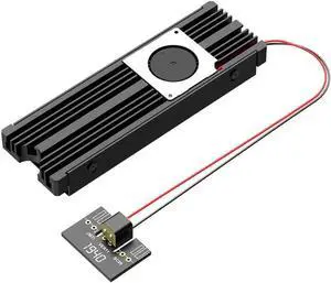 Cooler Fan for NVME for NGFF M.2 Heatsink Cooling Turbofan SSD Metal Sheet Thermal Silicon Wafer Heat sink M2 SSD Adapter