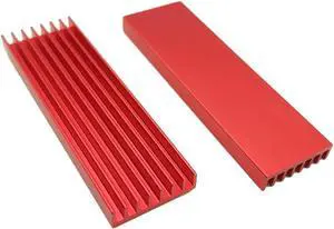 6mm Aluminum Cooling Heat Sink Thermal Pads Heat Dissipation Radiator for M.2 for NGFF SATA PCI-E for NVME M2 SSD Heatsink