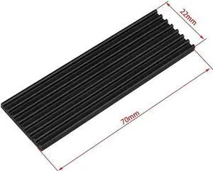 Aluminum Heatsink Chipset Heat Sink,with Cooling Pad,for NVME NGFF M.2 2280 PCIE SSD