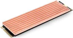 Copper Heatsink Cooler Heat Sink Thermal Conductive Adhesive for M.2 2280 PCI-E NVME SSD 2/3/4mm
