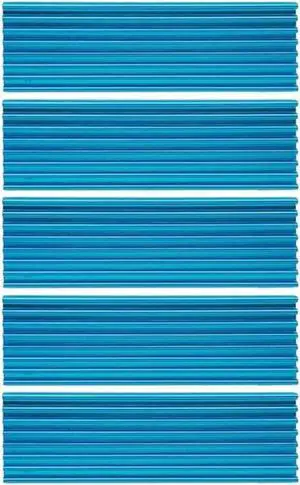 5PCS M.2 Heatsink SSD Aluminum alloy Heatsink Cooler Heat sink Thermal Conductive Adhesive For M.2 NGFF 2280 PCI-E NVME SSD Blue