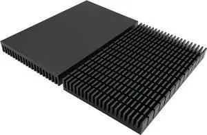 JVFYI 150x93x15mm Aluminum Heatsink 2-Pack, Black Cooler for GPU Backplate RTX 3090/3080 Ti, PCB & LED Motherboard Cooling