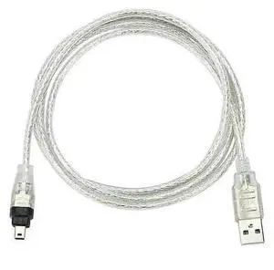 1.5m USB to IEEE 1394 Firewire 4 Pin Adapter Cable Converter Cord for iLink