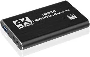 4K 60Hz USB 3.0 Video Capture Card HDMI-compatible 1080P 60fps HD Video Recorder Grabber For OBS Capturing Game Card Live
