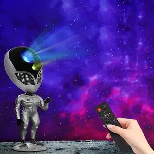 Gemdeck Alien Galaxy Star Projector Nebula Night Light LED Starry Sky Projector