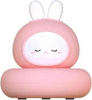 Gemdeck Children's Night Light Rabbit Baby Nightlight For Home Kid USB Cartoon Led Lamp