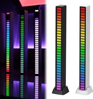 Gemdeck Led Rgb Atmosphere Strip Lights Bar Music Sync Pickup Rhythm Ambient Usb Lamp
