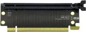 PCIE 4.0 X4 X8 to X16 Riser Card Converter PCB Adapter GEN4 Board for Graphics Card Network Card Capture Card and Other Standard PCIE Card (X16 90degree)