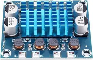 HD Power Audio Amplifier Board Dual Channel Class D Digital Audio Amplifier Module DC8-26V for DIY Home Theater Audio System