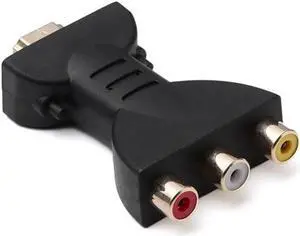 Gold-plated HDMI-compatible to 3 RGB RCA Video Audio Adapter AV Component Converter HDMI-compatible Cables