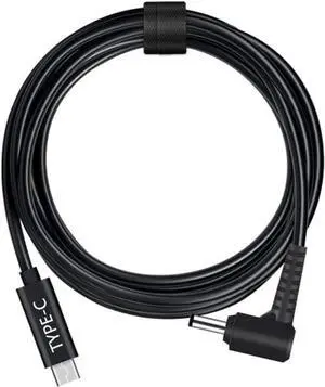 New Laptops Portable Type-C DC Power Charger Cable 1.5M 65W USB C Male to DC Male PD Fast Charging Connector Adapter Notebook PC (DC4.0x1.35MM)