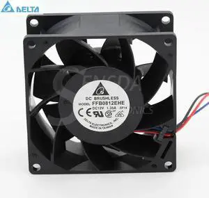 1pcs for delta FFB0812EHE 8CM 80MM 80*80*38MM 8038 12V 1.35A double ball bearing cooling fan 4-WIRE 4-PIN PWM cooling fan 1pcs for delta FFB0812EHE 8CM 80MM 80*80*38MM 8038 12V 1.35A double ball bearing cooling fan 4-WIRE 4-PIN PWM cooling fan
