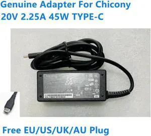 20V 2.25A 45W TYPE-C Chicony A16-045N1A A18-045N1A A045RP04L AC Adapter For ACER 714 CB315 Laptop Power Supply Charger