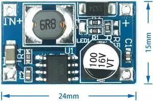 8W USB Input DC-DC 3V-6V to 12V 3A Converter Step Up Module Power Supply Boost Module 3.7v lithium USB charger Board