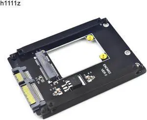 mSATA to SATA Adapter Mini PCIe mSATA SSD to 2.5" SATA3 Drive Converter Card Adaptor Support Full High mSATA SSD for Computer PC