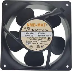 NMB-MAT Minebea 4715MS-23T-B5A D00 12038 230V 12CM cooling fan