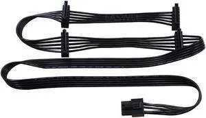 Cable de alimentación Modular de 6 pines macho a 4 SATA para SeaSonic 850W 80 + M1211-850 de bronce