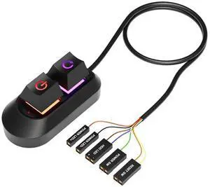 Desktop Computer Switch Button Extension Cable PC Power Button Mechanical Switch Style A-AB01