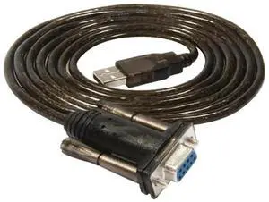 FOR USB to RS232 female COM Port Serial DB9 Pin Cable Adapter for Win10 Win8 X 10.6 USB RS232 cable pl2303