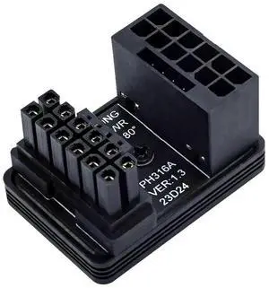 PCI-E 5.0 Power Modular Adapter 12VHPWR ATX3.0 for 4080 5090TI 16Pin 12+4P Graphics Card 600W Male to Female A-AB01