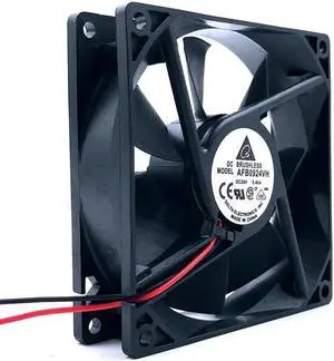 AFB0924VH for DELTA 9225 DC 24V 0.40A 92*92*25mm Converter axial server cooling fan 2Line AFB0924VH for DELTA 9225 DC 24V 0.40A 92*92*25mm Converter axial server cooling fan 2Line