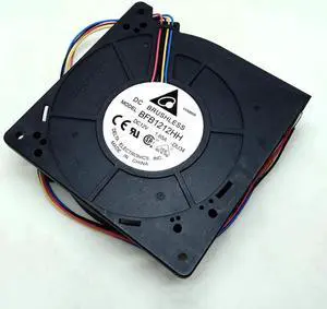 DC Blower Turbine,BFB1212HH for Delta Electronics 12cm Cooler,Double Ball Bearing PWM 12032 12V Cooling Fan