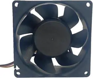 PSD1208PMB3-A For SUNON 8038 12V 3-Wire Server Case Cooling Fan 4600RPM 82.5CFM