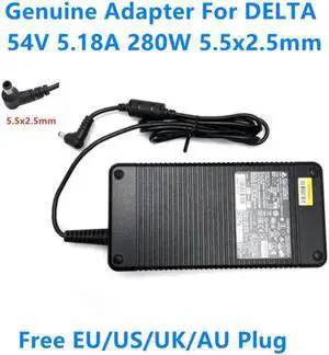 54V 5.18A 280W DELTA ADP-280BR B 740-066489 Power Supply AC Adapter For Juniper SRX320 Planet POE Charger