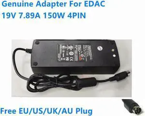 19V 7.89A 150W 4PIN EA11353D-190 AC Power Adapter For EDAC Laptop Power Supply Charger