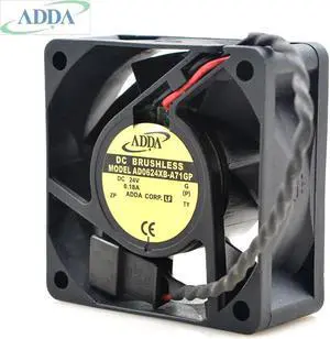 FOR ADDA AD0624XB-A71GP 24V 0.18A 6025 inverter server cooling fan