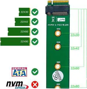 QINDIAN Add On Cards Converter M.2 NGFF Key B to Key B Adapter M.2/M2 NGFF Raiser Riser Card for SATA-bus NGFF SSD M2 WiFi Cards QINDIAN Add On Cards Converter M.2 NGFF Key B to Key B Adapter M.2/M2 NGFF Raiser Riser Card for SATA-bus NGFF SSD M2 WiFi Cards