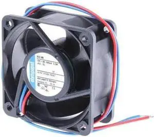 Ebmpapst 622HH Cooling Fan Size 60 x 60 x 25mm 12 V DC Air Flow 56m3/h 8200rpm Axial Fans