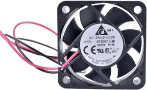 AFB0512HB 5cm 50mm fan 5015 12V 0.15A Double ball bearing large air volume cooling fan